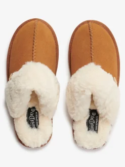 Faux Suede Mule Slippers*Superdry Discount