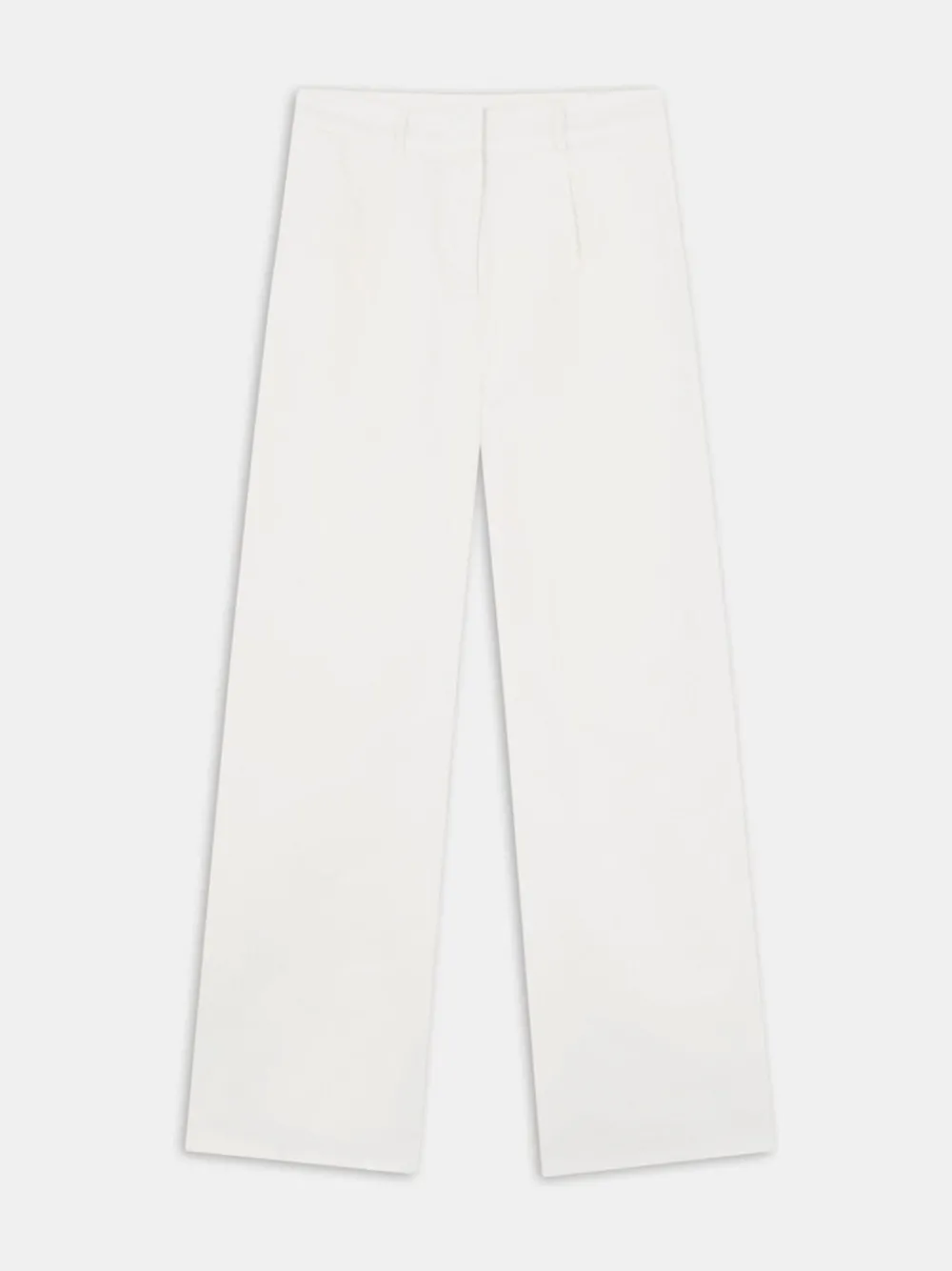 Zwaargewicht Linnen Op Maat Gemaakte Broek Met Wijde Pijpen*TALA New