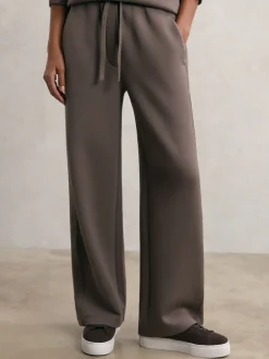 - Laney Premium Interlock Wide-Leg Joggers*Reiss New