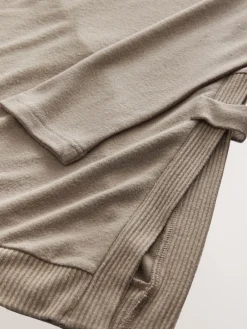 Taupe bruin - Zwangerschap Sweatshirt en Joggingbroeken Set*Next Outlet