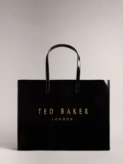 Crikon extra grote iconische tas met kreukeffect*Ted Baker Outlet