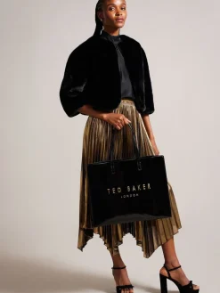 Crikon extra grote iconische tas met kreukeffect*Ted Baker Outlet