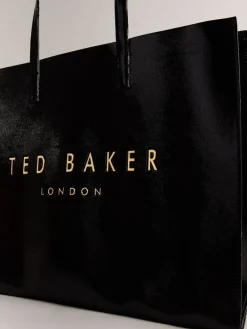 Crikon extra grote iconische tas met kreukeffect*Ted Baker Outlet
