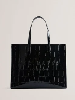 grote Allicon-tas met krokodilleneffect*Ted Baker Clearance