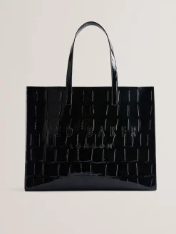 grote Allicon-tas met krokodilleneffect*Ted Baker Clearance