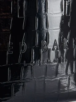 grote Allicon-tas met krokodilleneffect*Ted Baker Clearance