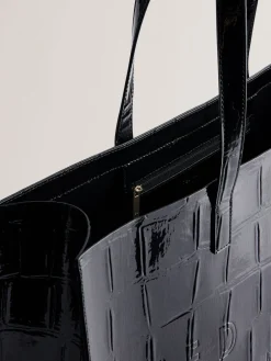 grote Allicon-tas met krokodilleneffect*Ted Baker Clearance