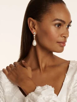 Pearsti: Opvallende oorbellen met kristallen kralen en hangers*Ted Baker Outlet