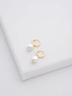 PERIAA: oorringetjes met parel*Ted Baker New