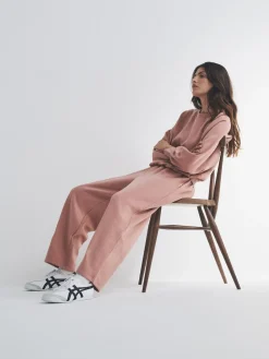 - Combi-Set van oversized Sweatshirt met raglanmouwen en Barrel jeans Joggingbroeken*The Set Outlet