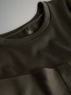 3 Pack Active Ribbed Long Sleeve T-Shirt*The Set Online