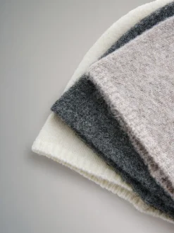 3 Pack Fine Knit Beanie*The Set