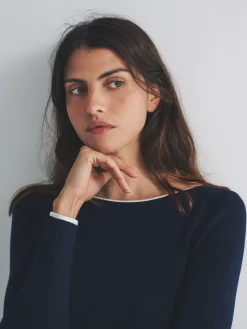 2 Pack gebreide tops met afgebiesde lage ronde rug*The Set Best