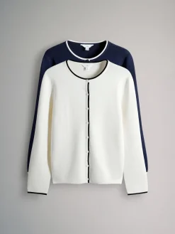 2 Pack gebreide vesten met punt*The Set Clearance