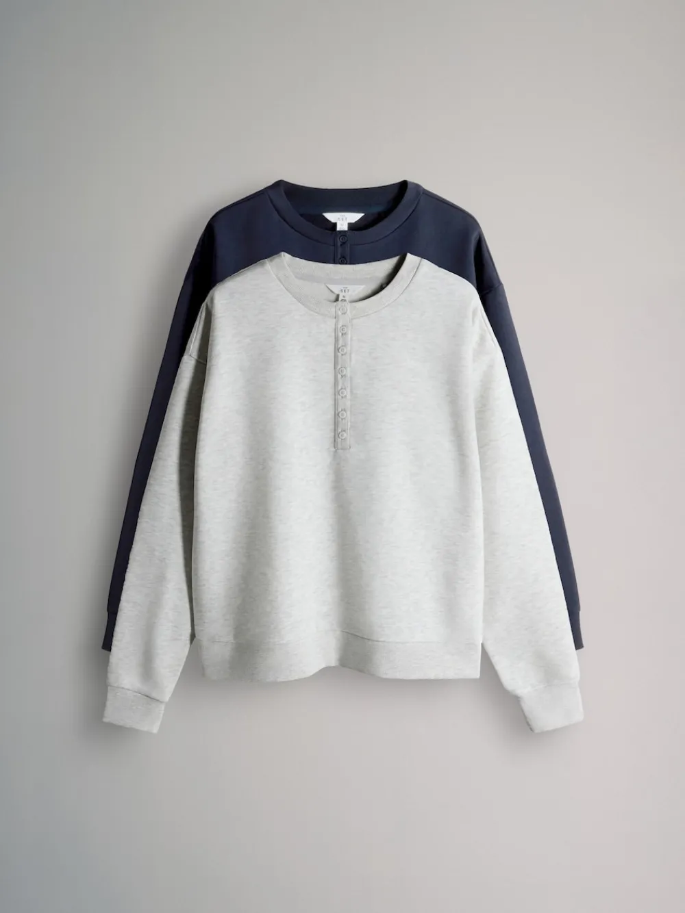 2 Pack Henley Sweatshirts*The Set Clearance