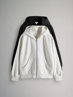 2 Pack Hoodies met deelbare rits*The Set Hot