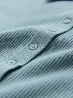 3 Pack Knitted Ribbed Polo Tops*The Set Best