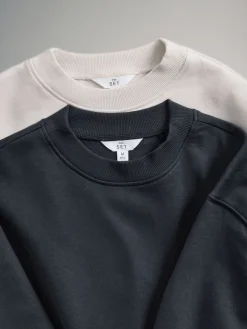 2 Pack Knot Front Sweatshirt*The Set Hot