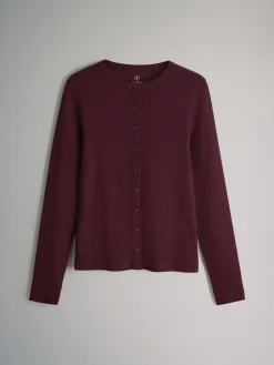 3 Pack Long Sleeve Button Through Rib T-Shirt*The Set Sale