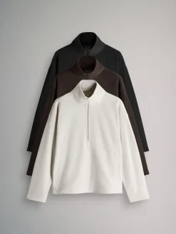 3 Pack Microfleece Quarter Zip Fleece*The Set Hot