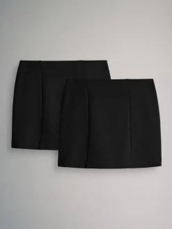 2 Pack Ponte Mini Skirts*The Set Best