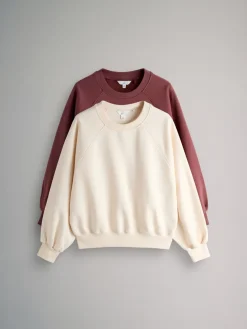 2 Pack Raglan Sweat Tops*The Set