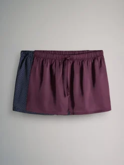 2 Pack Satin Pyjamas Shorts*The Set Best