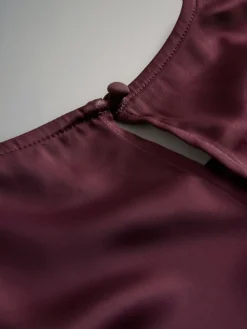 2 Pack Satin Shortsleeve Tops*The Set Outlet