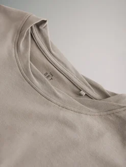 3 Pack Twist Neck Long Sleeve T-Shirts*The Set Online