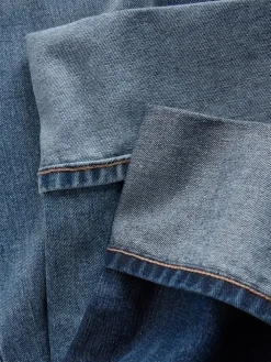 2 Pack wijde pijpen jeans met omgeslagen zoom*The Set Clearance