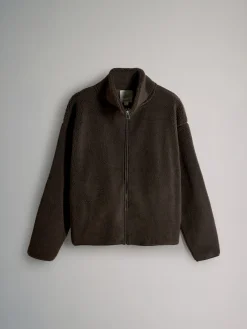 2 Pack Zip Through Borg Fleeces*The Set