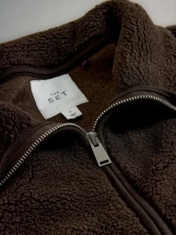 2 Pack Zip Through Borg Fleeces*The Set