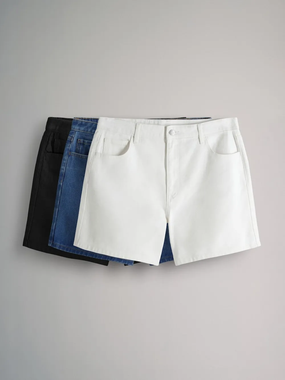 - Set van 3 denim shorts*The Set Discount