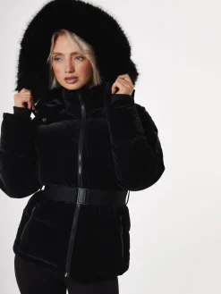 High Shine Belted Parka Ski Jacket*Threadbare Online