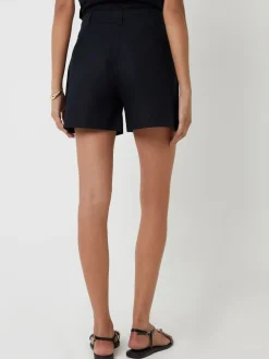 linnenmix getailleerde shorts*Threadbare