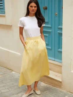 Midi rok met zakken*Threadbare