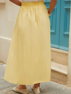 Midi rok met zakken*Threadbare