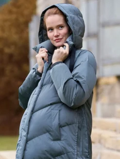 - Lange 3-In-1 Zwangerschaps- en Draagjas Puffa Coat*Seraphine Clearance