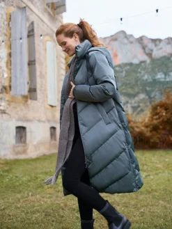 - Lange 3-In-1 Zwangerschaps- en Draagjas Puffa Coat*Seraphine Clearance