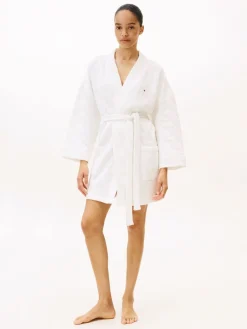 Essential Quilted Jacquard Jersey Robe*Tommy Hilfiger Sale