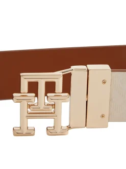 Logo Reversible Leather Belt*Tommy Hilfiger Best