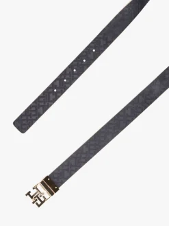 Monogram Leather Belt*Tommy Hilfiger Online