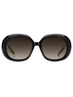Round Sunglasses in Black and Havana*Tommy Hilfiger Best