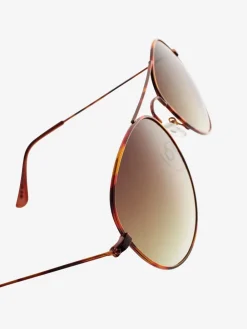 Tortoise bruin - Klassieke pilotenzonnebril*Next Online