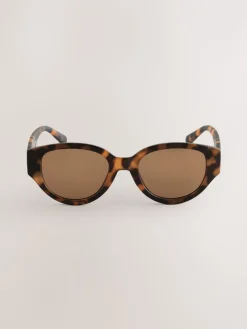 Tortoise bruin - Ovale zonnebril*Next Hot