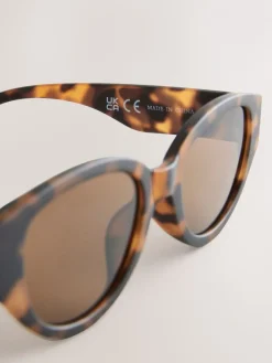 Tortoise bruin - Ovale zonnebril*Next Hot