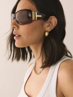 Tortoise bruin - Wrap Around Sunglasses*Next Sale