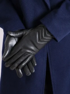 Isotoner kasjmier gevoerde premium leren dameshandschoenen*Totes Hot