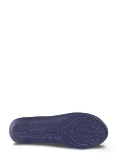 Isotoner Ladies Sparkle Velour Heeled Mules*Totes Sale