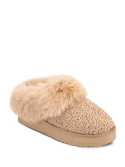 Toasties Ladies Icon Textured Mules with Chunky Sole*Totes New